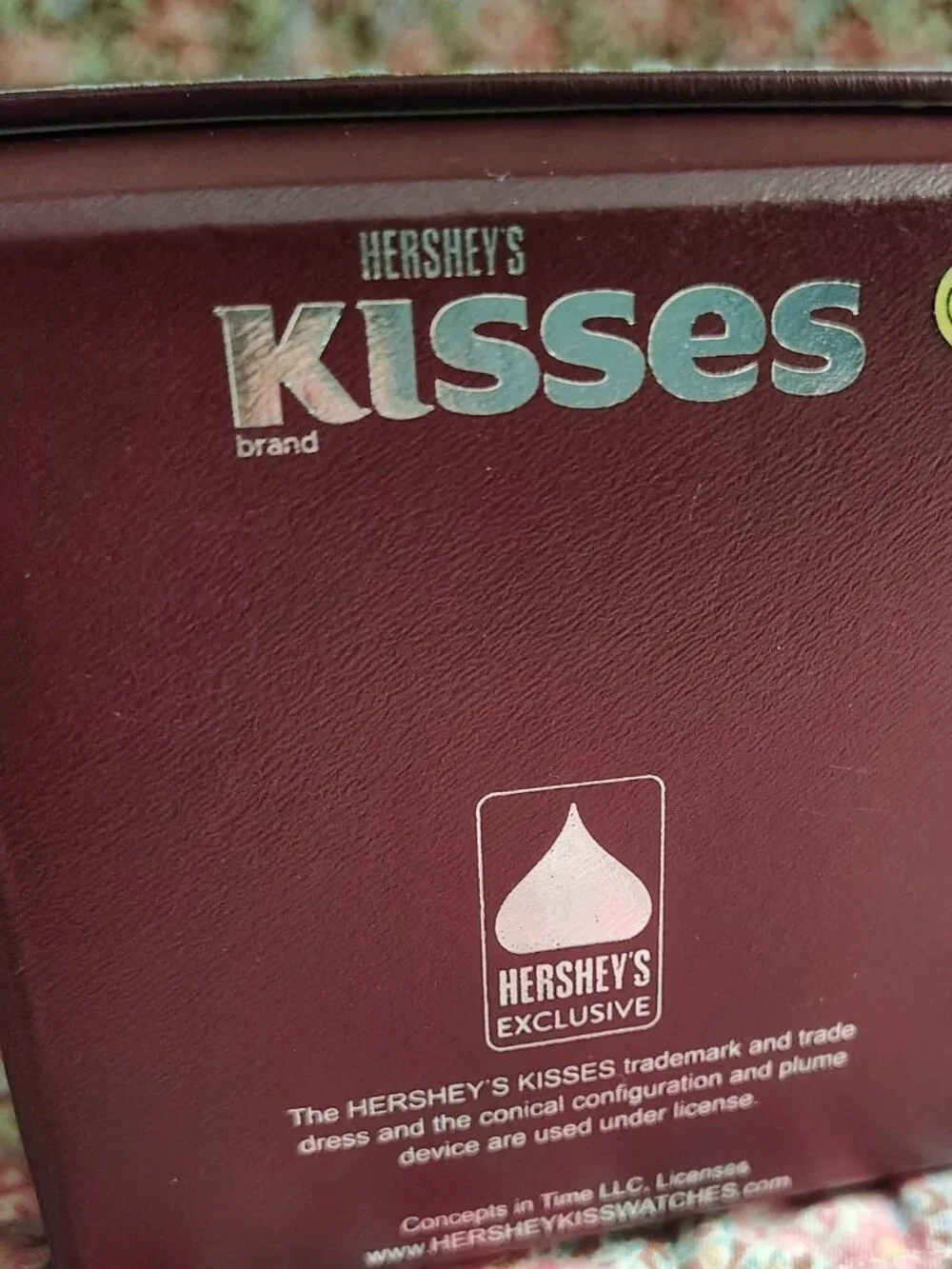 Hershey's Kisses Chocolate Gold Collectible Watch NWT NIB MSRP $100